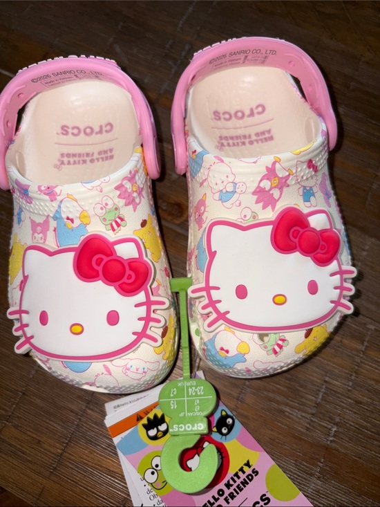 CROCS Other - Hello Kitty CROCS classic clogs C7